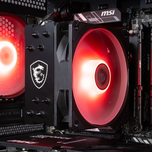 Фото - Системний блок Dragon Lucky Shadow Powered_by MSI (RTX 5060 + i5 12400F) Black
